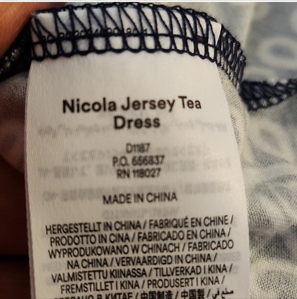 Boden Midi Dress Size 6 Nicola Jersery - Picture 7 of 9